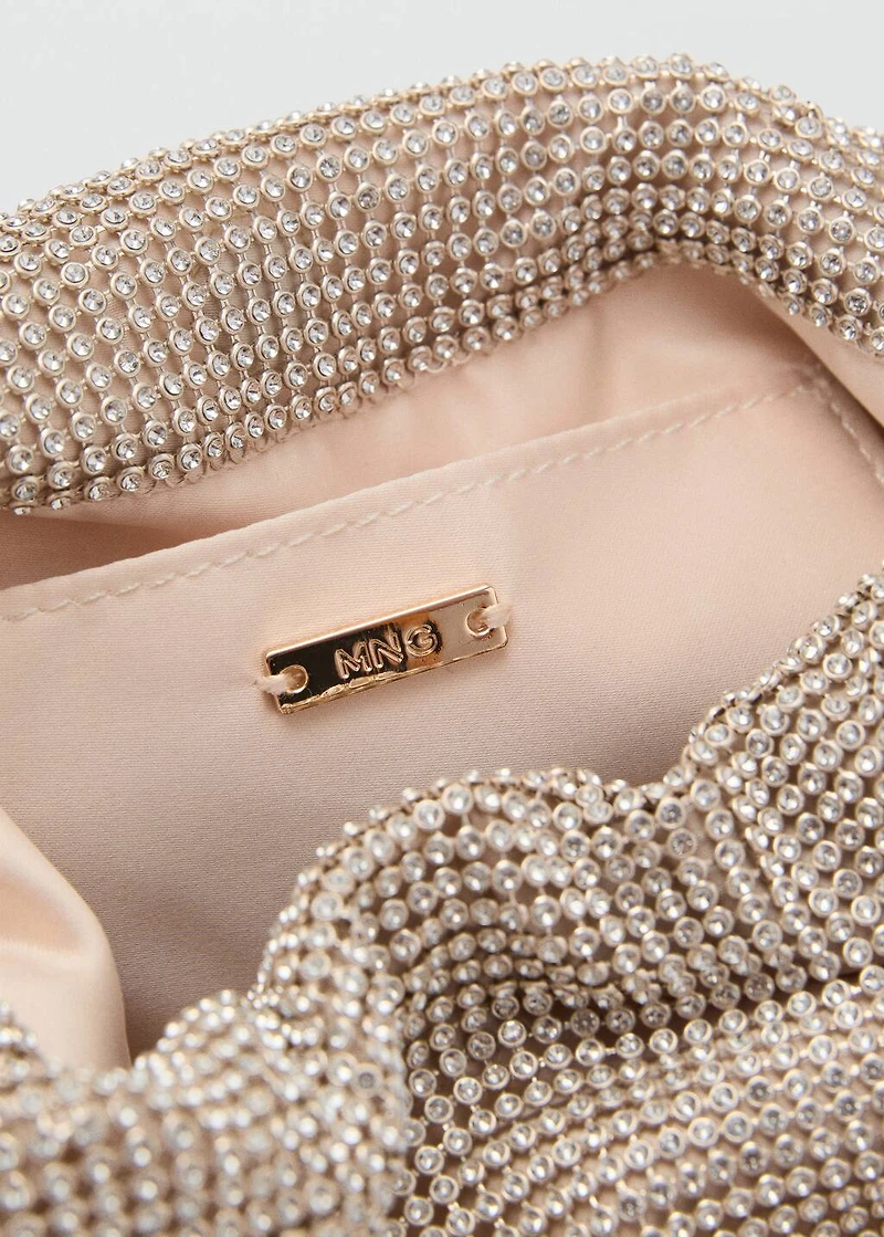 Rhinestone shoulder bag