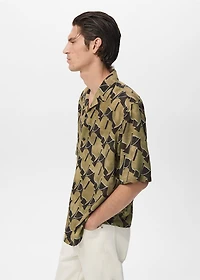 Flowy printed shirt