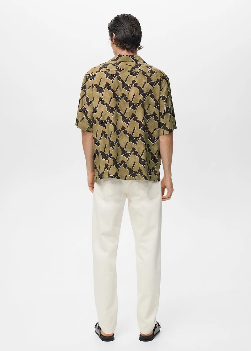 Flowy printed shirt