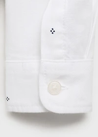 Printed Oxford shirt