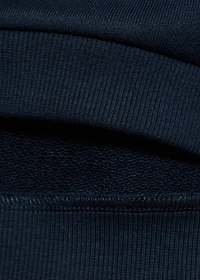 Embroidered drawing sweatshirt