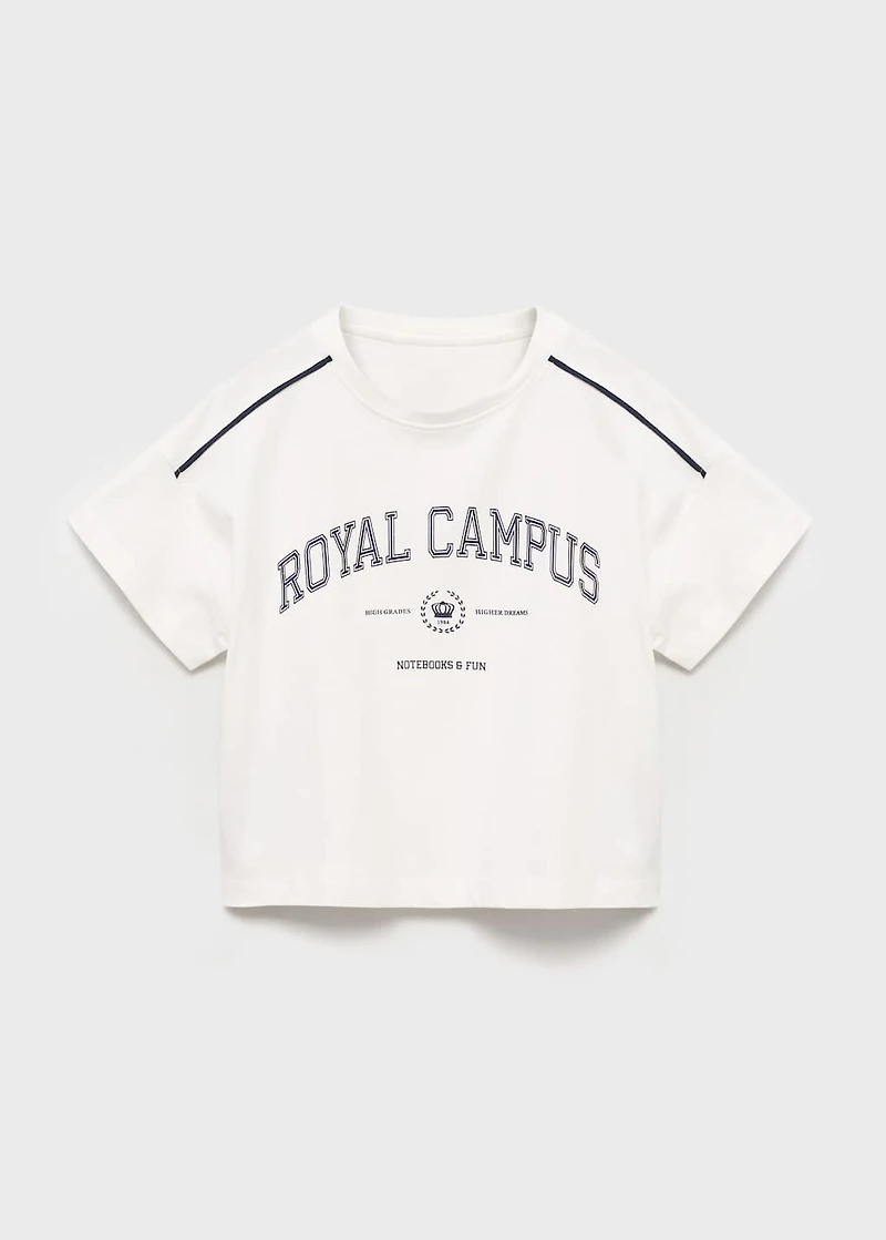Short-sleeved printed t-shirt