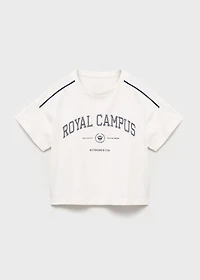 Short-sleeved printed t-shirt