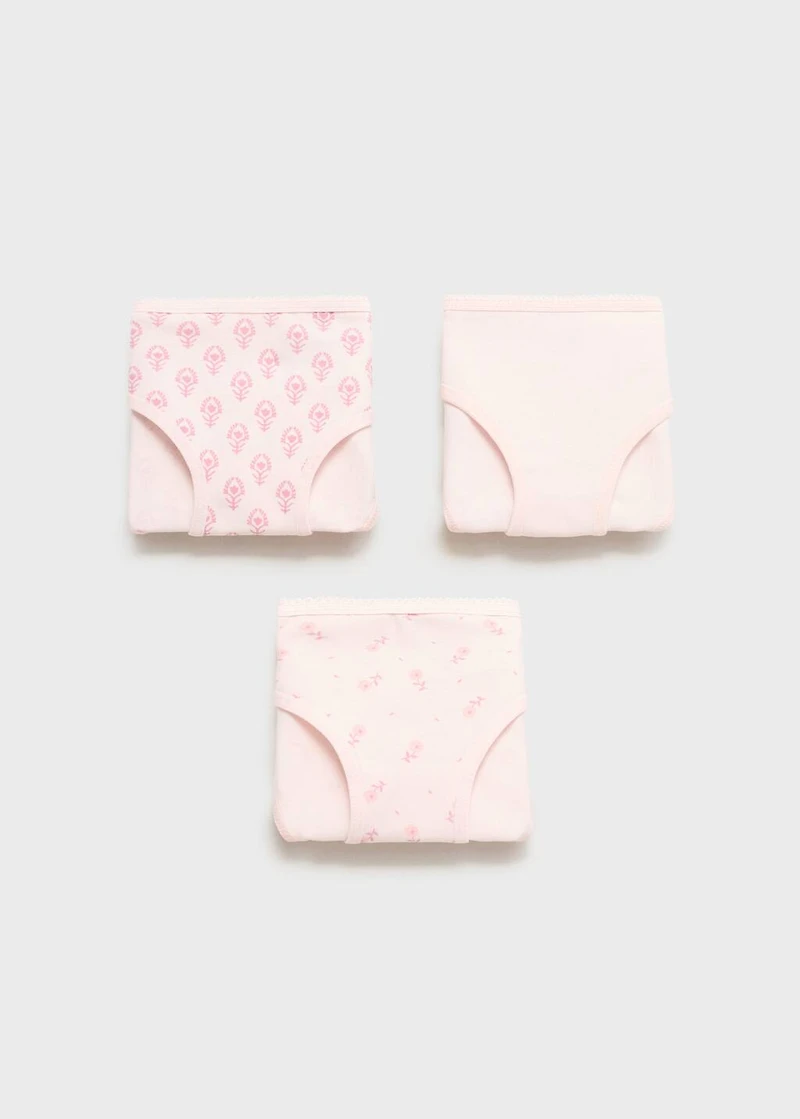 3 pack cotton panties