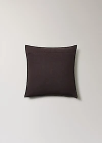 Two-tone linen cushion cover 45x45 cm