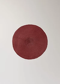 Colored paper placemat