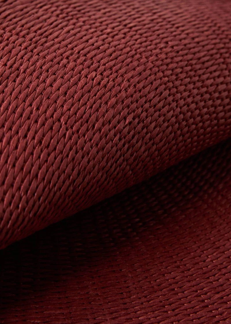 Colored paper placemat