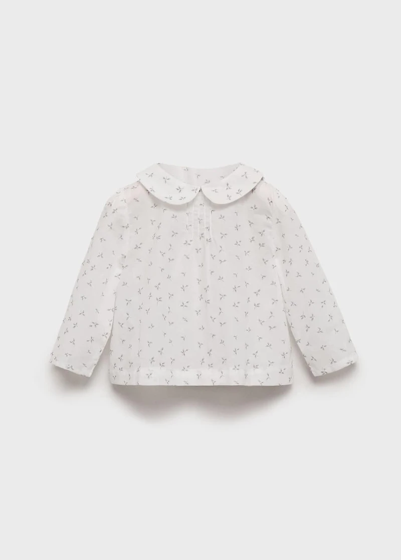 Floral print blouse