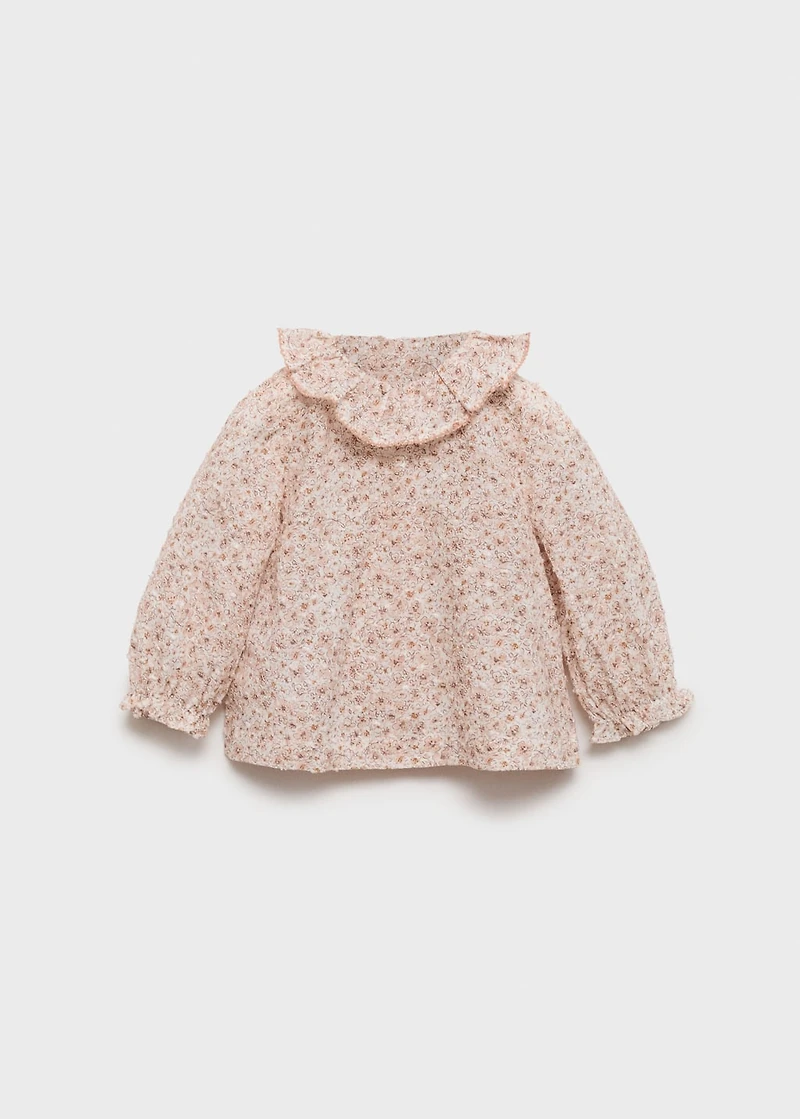 Floral print blouse