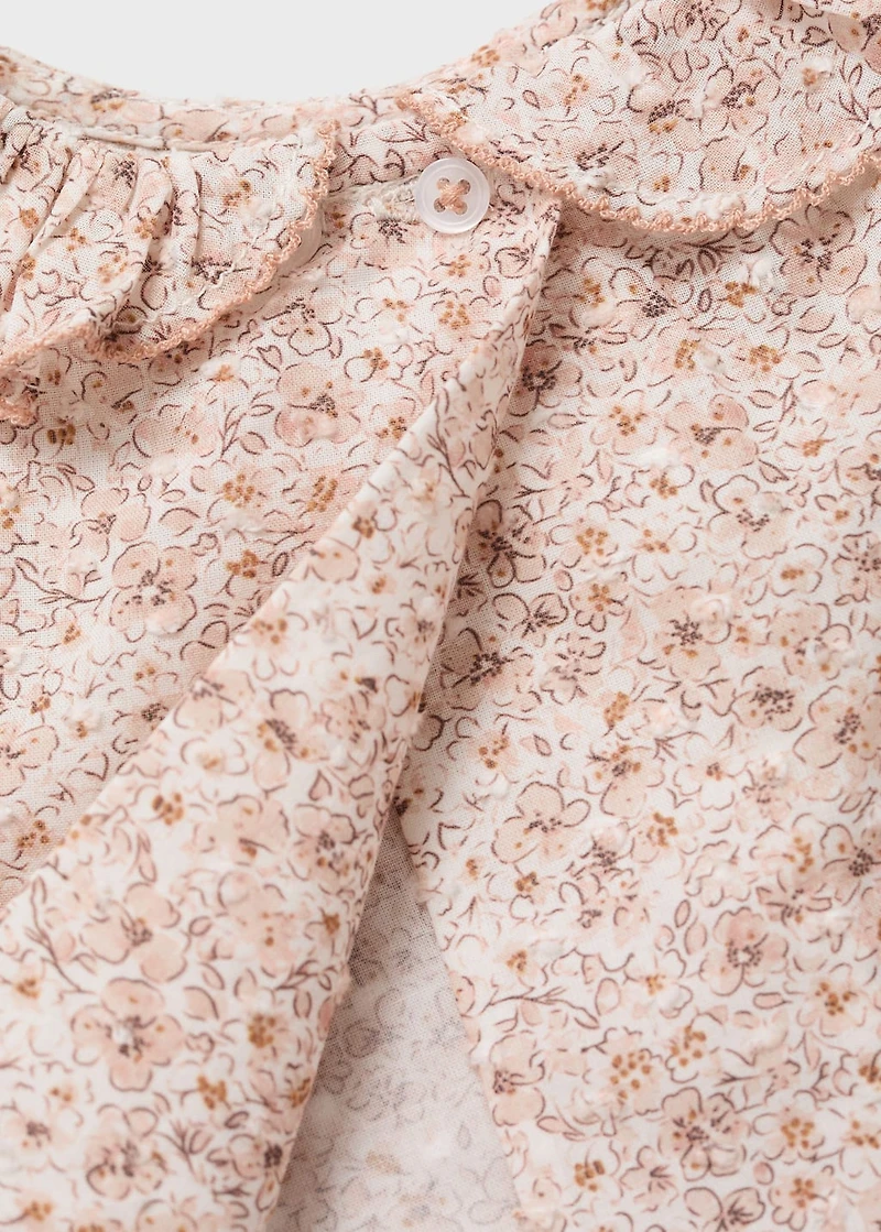 Floral print blouse