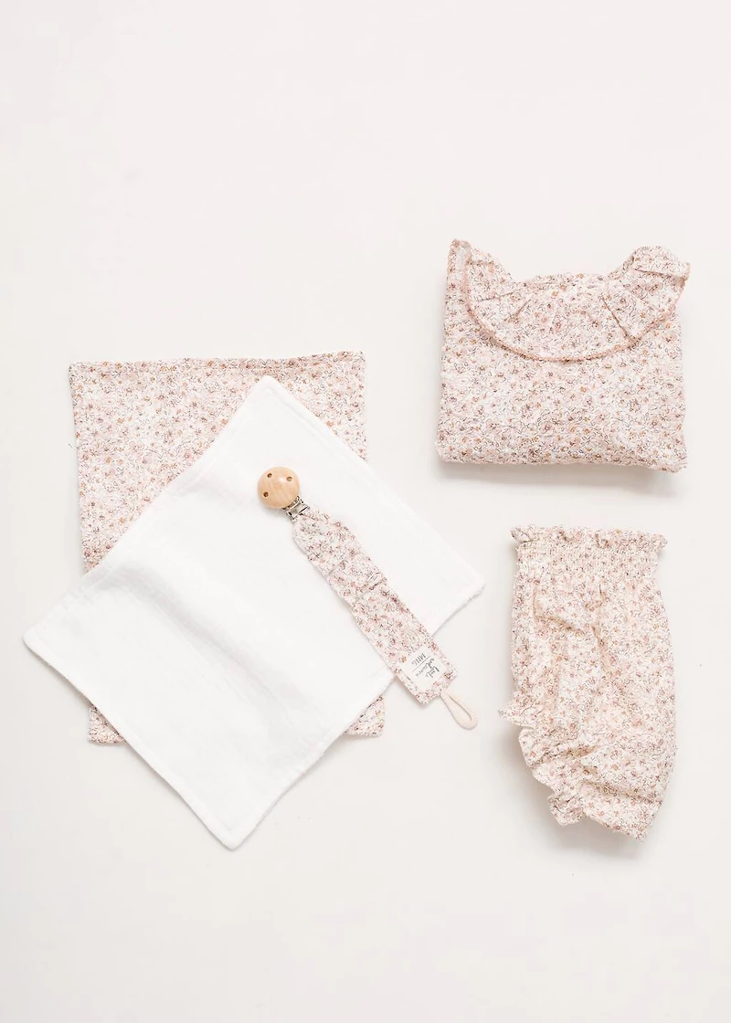 Floral print blouse