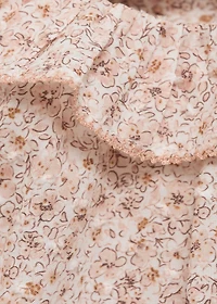 Floral print blouse