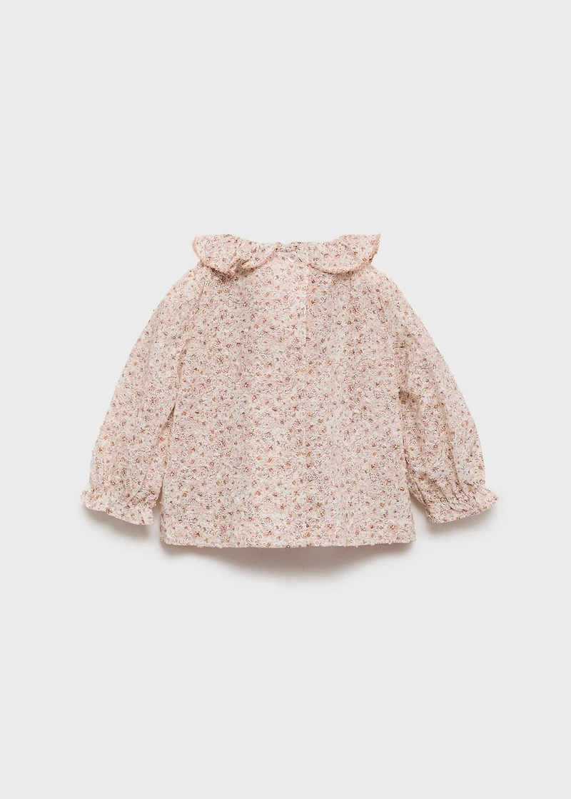 Floral print blouse