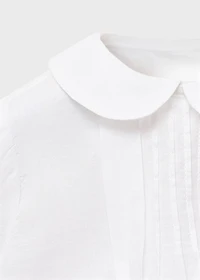 Blouse with Peter Pan collar
