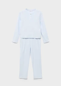 Long ribbed pyjama