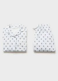 Floral-print pajamas