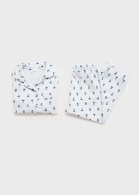 Floral-print pajamas