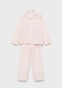 Striped long pyjamas