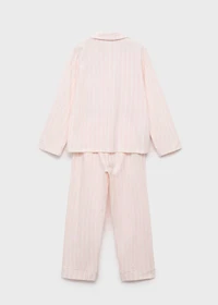 Striped long pyjamas