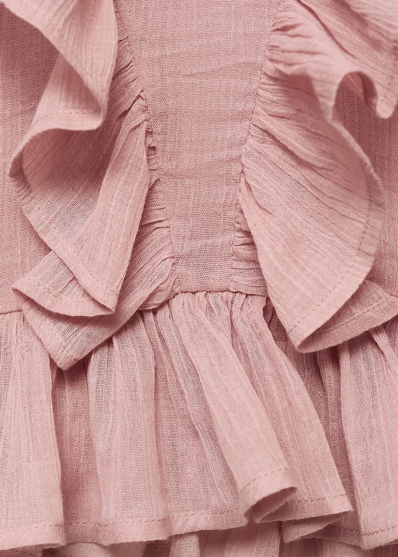 Ruffled blouse