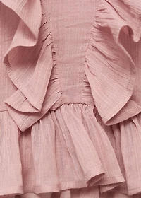 Ruffled blouse