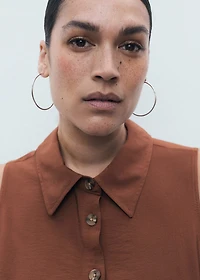 Belt shirt dress