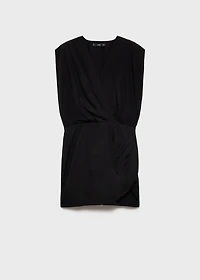 Lyocell wrap dress