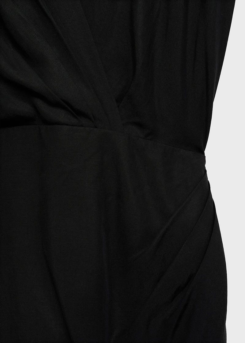 Lyocell wrap dress