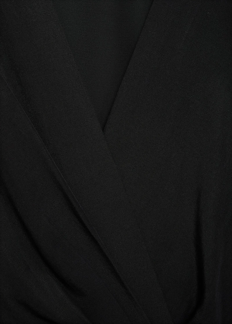 Lyocell wrap dress