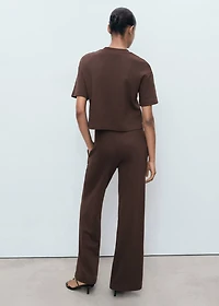 Cotton short-sleeved t-shirt