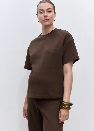 Cotton maternity t-shirt