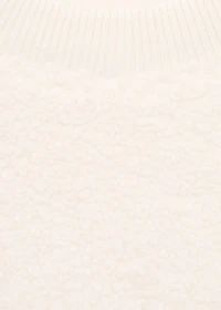 Shearling pyjama sweatshirt