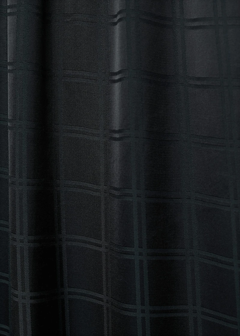 Rayon check pajama pants