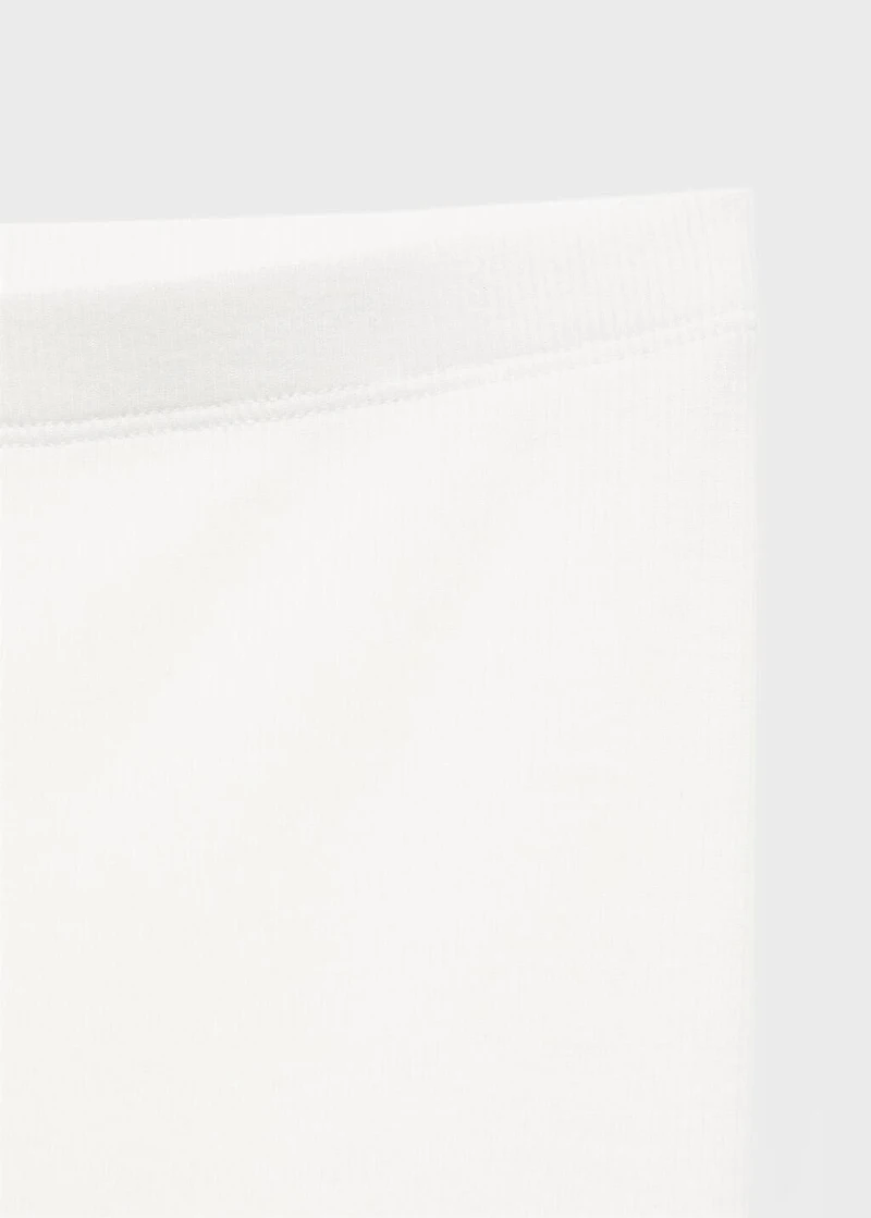 Long rib-knit pants