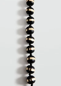 Combined ball necklace