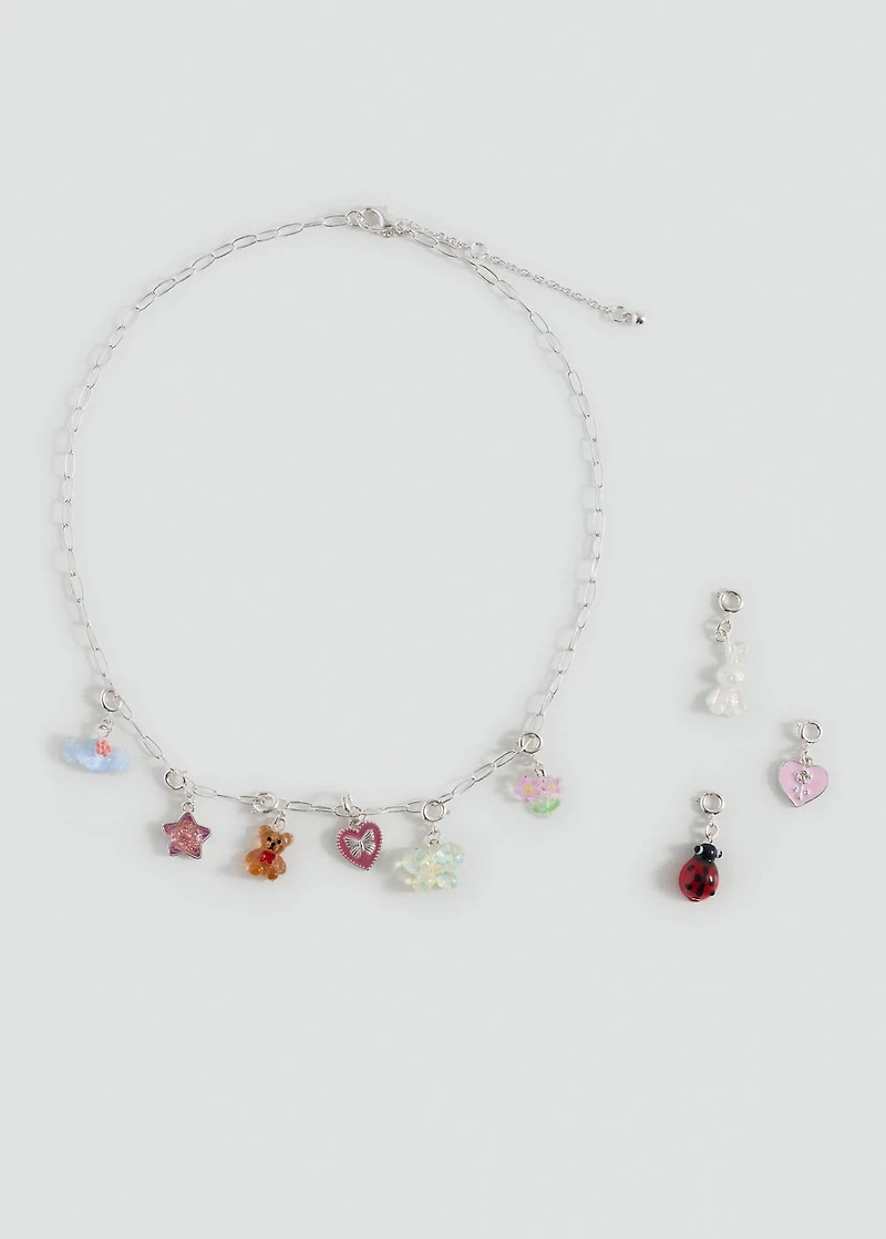 Mixed bead necklace