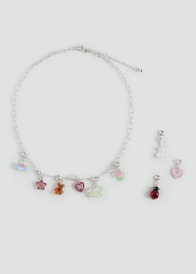 Mixed bead necklace