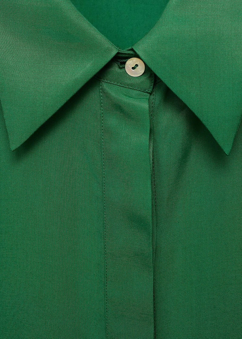 Lyocell shirt dress