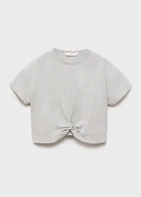Knot cotton t-shirt