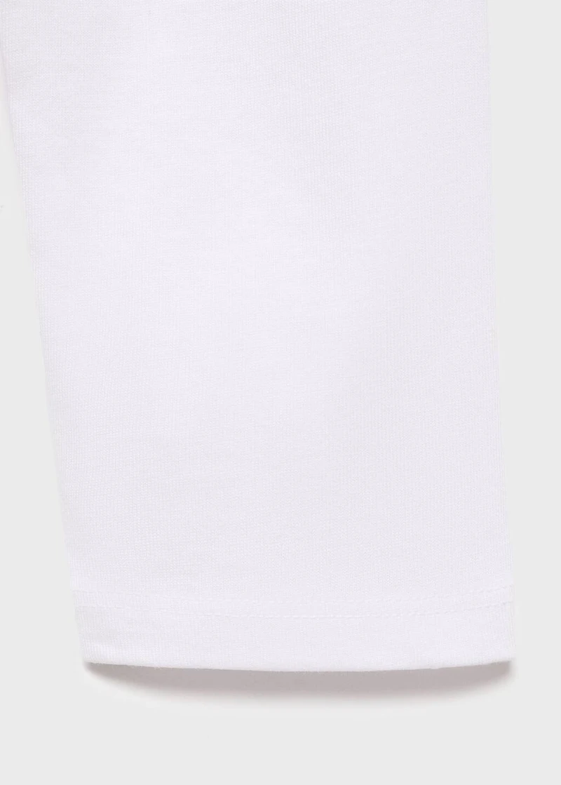 Embossed printed t-shirt