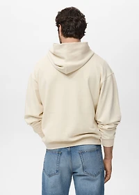 Graphic hooded sweatshirt