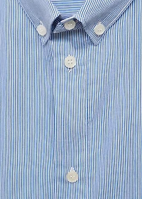 Regular fit striped cotton shirt