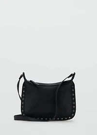 Stud leather bag