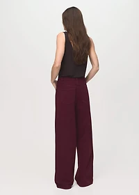 High-rise balloon jeans