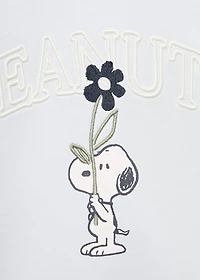Embroidered Snoopy sweatshirt