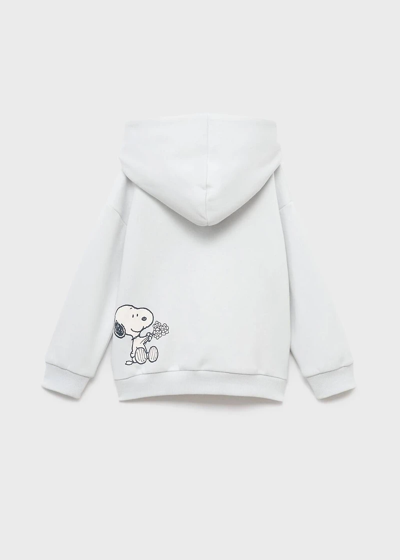 Embroidered Snoopy sweatshirt