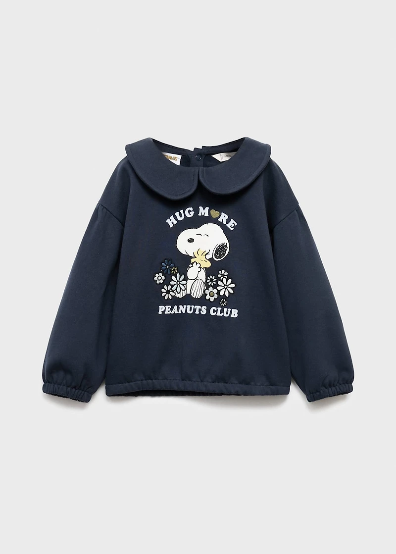 Snoopy-print sweatshirt