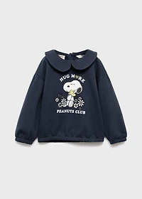 Snoopy-print sweatshirt