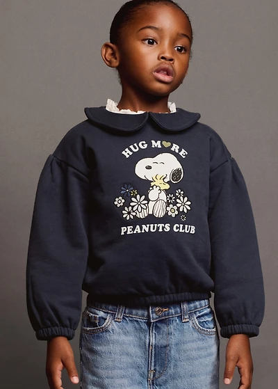 Snoopy-print sweatshirt