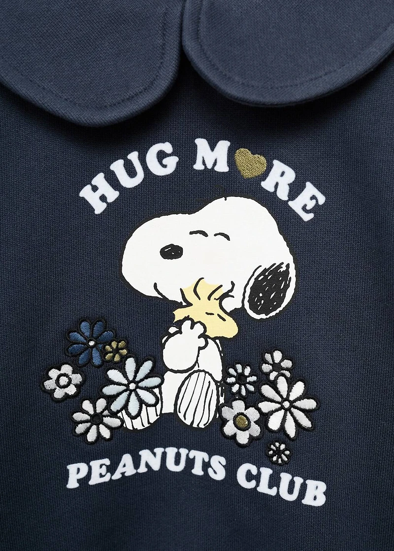 Snoopy-print sweatshirt